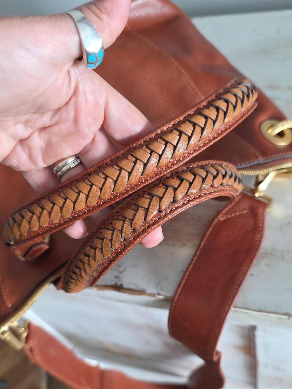 Hammitt Daniel Medium Crossbody Manzanita Tan - Picture 14 of 15
